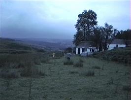 View from behind Bryn Poeth Uchaf youth hostel, which must be one of the most incredible and remote hostel locations in the UK